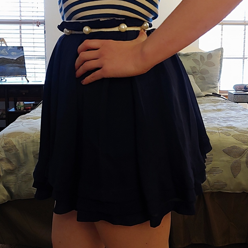 Adorable Navy skirt